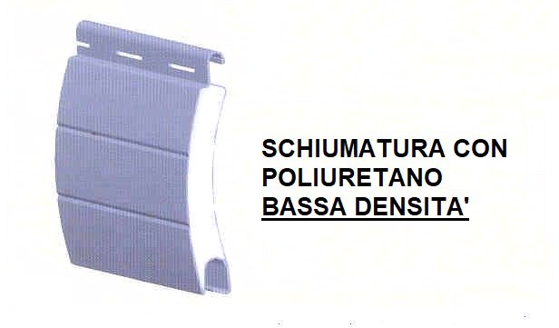 Profilo in alluminio per avvolgibili